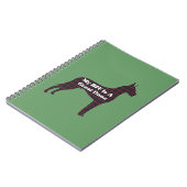 Great Dane BESTE FREUNDIN Notizblock (Linke Seite)