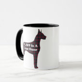 Great Dane BESTE FREUNDIN Tasse (Vorderseite Links)