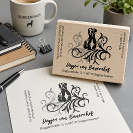 Great Dane Big Gummistempel