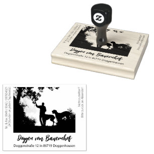 Great Dane Big Gummistempel