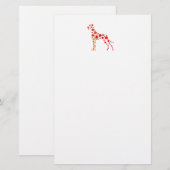 Great Dane Bilder Briefpapier (Vorne/Hinten)