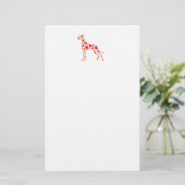 Great Dane Bilder Briefpapier (Stehend Vorderseite)