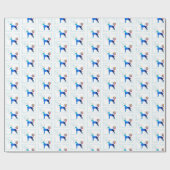 Great Dane Birthday Geschenkpapier (Flach)