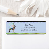 Great Dane Black Carousel Labels (Insitu)