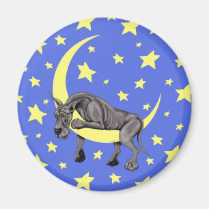 Great Dane Black Twinkle - Maßgeschneidert Magnet