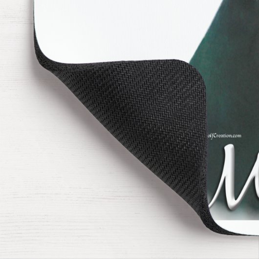 Great Dane (blk) Mama 2 Mousepad (Ecke)