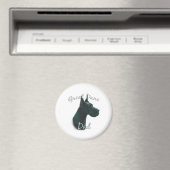 Great Dane (blk) Vater 2 Magnet (In Situ (Geschirrspüler))