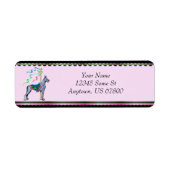 Great Dane Blue Carousel Labels (Vorne)