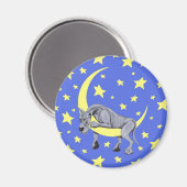 Great Dane Blue Twinkle - Maßgeschneidert Magnet (Vorderseite/Rückseite)
