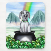 Great Dane Blue UC Pot O Gold Mousepad (Vorne)