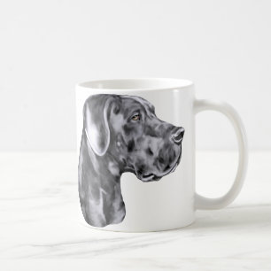 Great Dane Blue Unzugeschnitten Kaffeetasse