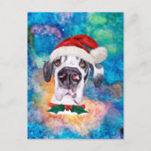 Great Dane Breed Dog Weihnachten (Vorderseite)