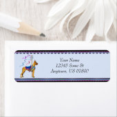 Great Dane Brindle Carousel Labels (Insitu)