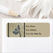 Great Dane (Brindle) Malerei - Original Hunde Art (Insitu)