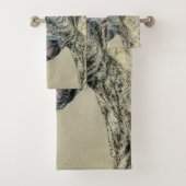 Great Dane (Brindle) Malerei - Original Hunde Art Badhandtuch Set (Insitu)