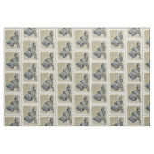 Great Dane (Brindle) Malerei - Original Hunde Art Stoff (Fat Quarter (45,7 x 55,9 cm))
