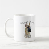 Great Dane (brindle) Mama 2 Kaffeetasse (Links)