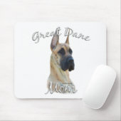 Great Dane (brindle) Mama 2 Mousepad (Mit Mouse)