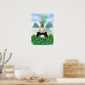 Great Dane Brindle Pot O Gold Poster (Küche)