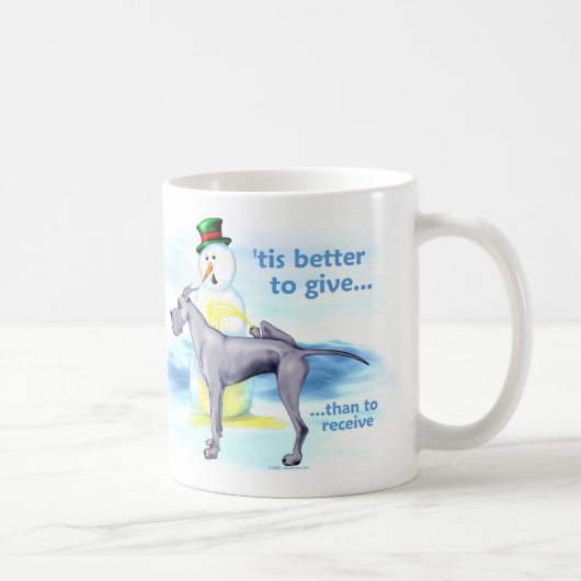 Great Dane BTG Blue Kaffeetasse (Rechts)