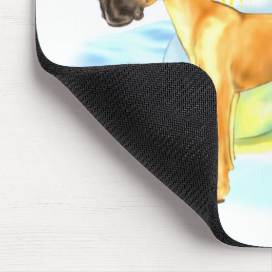 Great Dane BTG Fawn UC Mousepad (Ecke)