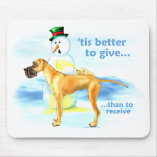 Great Dane BTG Fawn UC Mousepad