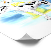 Great Dane BTG Harlequin UC Poster (Ecke)