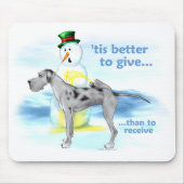 Great Dane BTG Merle UC Mousepad (Vorne)
