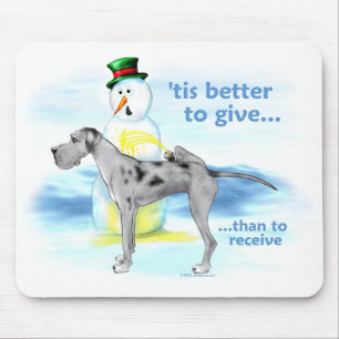 Great Dane BTG Merle UC Mousepad