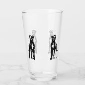 Great Dane Buddys Glas (Rückseite)