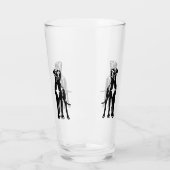 Great Dane Buddys Glas (Links)