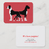 Great Dane Business Cards Visitenkarte (Vorne/Hinten)