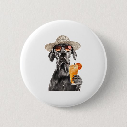 Great Dane Button (Vorderseite)