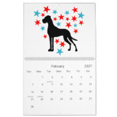 Great Dane Calendar Kalender (Feb 2027)