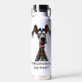 Great Dane Cartoon Character Trinkflasche (Vorne)