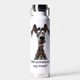 Great Dane Cartoon Character Trinkflasche