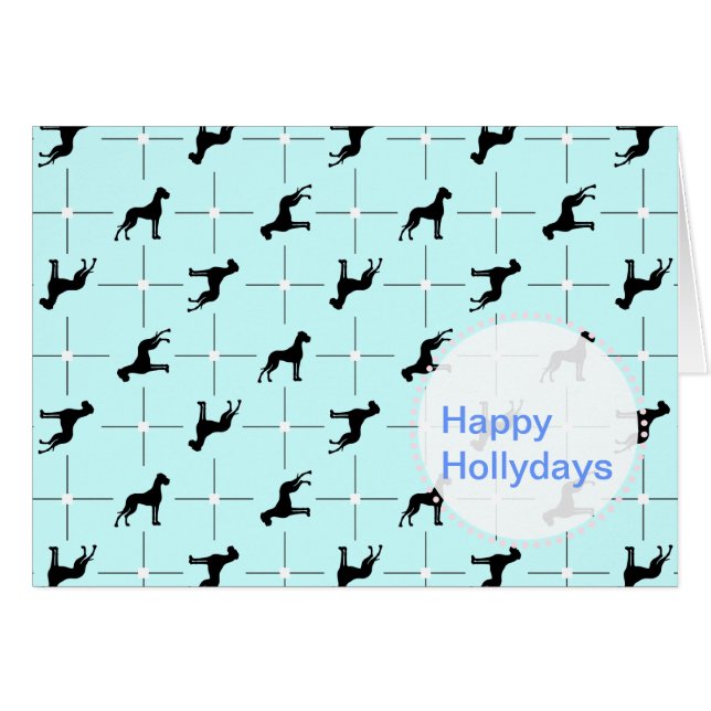 Great Dane Checked (Vorderseite (Horizontal))