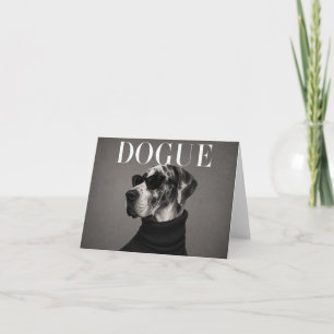 Great Dane Chic Editorial Portrait Hund Danke C