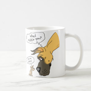Great Dane & Chihuahua Fawn Kaffeetasse