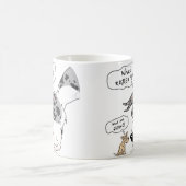 Great Dane & Chihuahua MerleB Kaffeetasse (Mittel)
