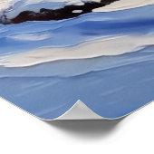 Great Dane Christmas Boat Holiday Poster (Ecke)