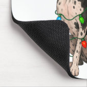 Great Dane Christmas Lights Dog Lover Xmas Pajama  Mousepad (Ecke)