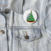 Great Dane Christmas Reach Goals Blue Button (Beispiel)