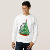 Great Dane Christmas Reach Goals Merle Sweatshirt (Vorne ganz)