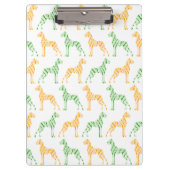 Great Dane Clipboard Klemmbrett (Vorderseite)