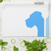 Great Dane Collections Bluemin Geschirrtuch (Gefaltet)