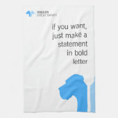 Great Dane Collections Bluemin Geschirrtuch (Vertikal)