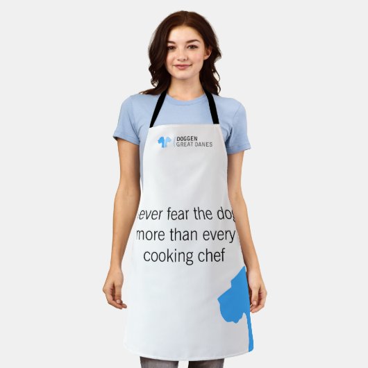 Great Dane Collections Bluemin Schürze (Getragen)