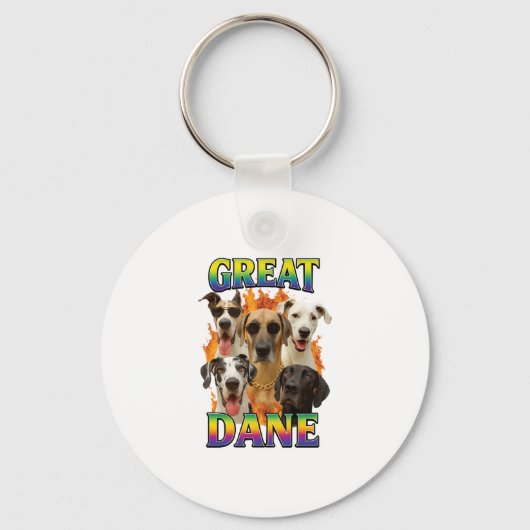 Great Dane Copy Schlüsselanhänger (Vorderseite)