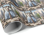 Great Dane Corporate Business Geschenkpapier (Rolleneckpunkt)